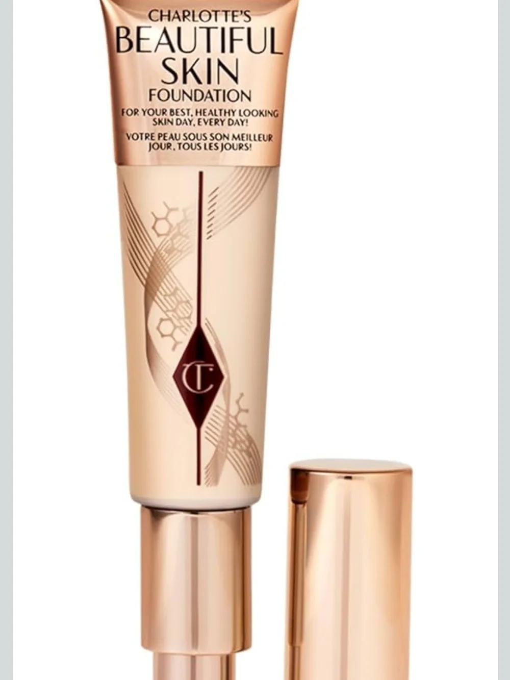 Charlotte Tilbury Beautiful Skin Foundation - 1 Neutral New In Box 1 Fl Oz